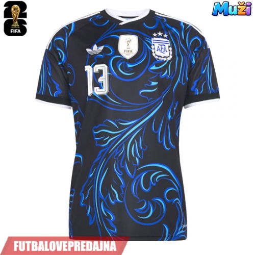 Lacne Muži Futbalové dres Argentína Cristian Romero #13 MS 2026 Krátky Rukáv - Preč